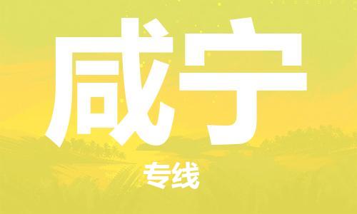 重庆到咸宁物流专线-重庆到咸宁托运公司-行李托运